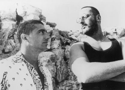 Jean Reno and Marc Duret in The Big Blue (1988)