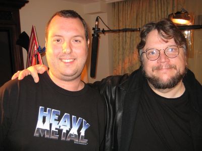 Guillermo del Toro and Erik Sharkey