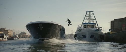 boat to boat transfer on American Assassin