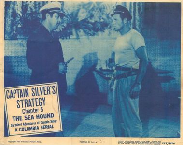 Robert Barron and Buster Crabbe in The Sea Hound (1947)