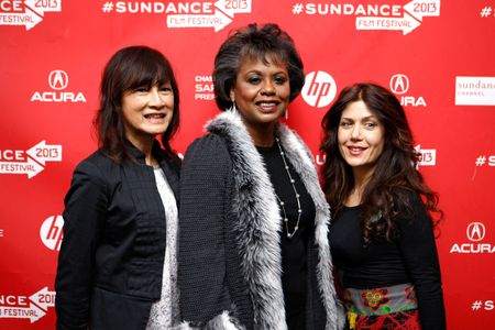 Lili Haydn, Anita Hill, and Freida Lee Mock at an event for Anita: Speaking Truth to Power (2013)