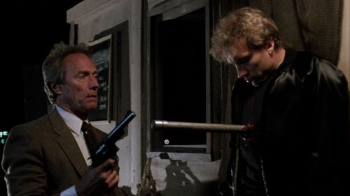 Clint Eastwood and David Hunt in The Dead Pool (1988)