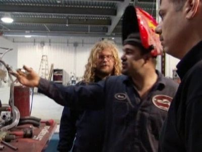 Michael Teutul and Vincent DiMartino in American Chopper: The Series (2003)