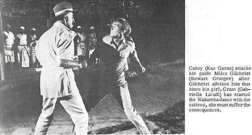 Stewart Granger and Kaz Garas in The Last Safari (1967)