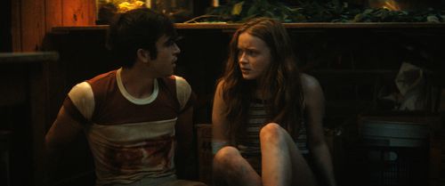 Ted Sutherland and Sadie Sink in Fear Street: Part Two - 1978 (2021)