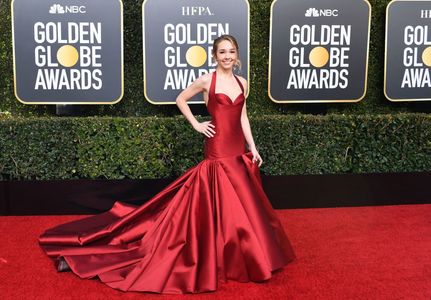 Holly Taylor at an event for The 76th Annual Golden Globe Awards 2019 (2019)