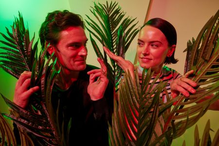 Tom Bateman and Daisy Ridley at an event for Magpie (2024)