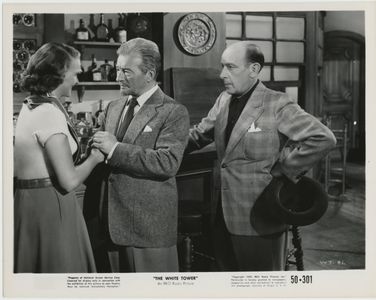 Claude Rains, Cedric Hardwicke, and Alida Valli in The White Tower (1950)