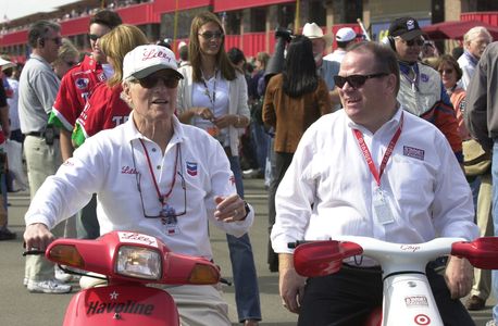 Paul Newman and Chip Ganassi