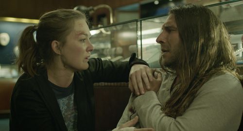 Zach McGowan and Virginia Kull in Imperfections (2018)