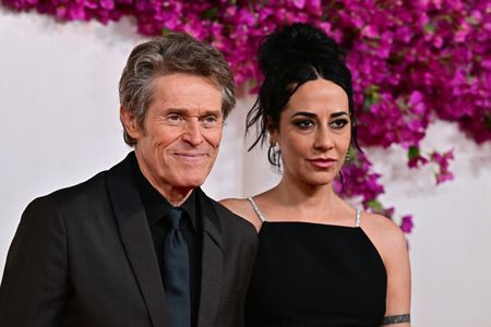 Willem Dafoe and Giada Colagrande at an event for The Oscars (2024)