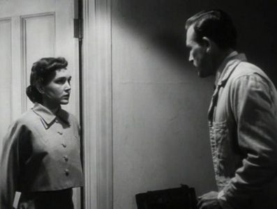 Allene Roberts and Lawrence Tierney in The Hoodlum (1951)