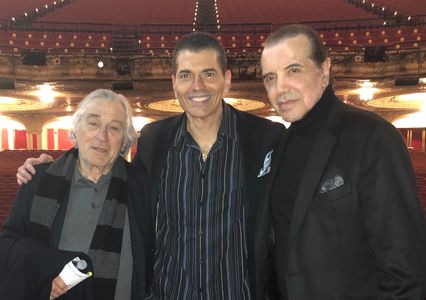 Joe Barbara with Robert De Niro and Chazz Palminteri