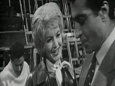Wolfe Morris, Paul Stassino, and Julie Stevens in The Avengers (1961)