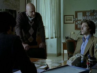 Dario D'Ambrosi, Marco Bocci, and Alessandro Roja in Romanzo criminale - La serie (2008)