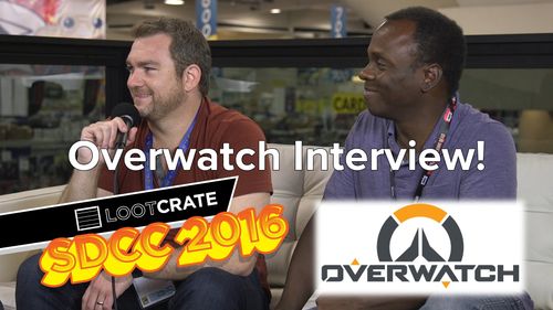 SDCC Overwatch Loot crate interview