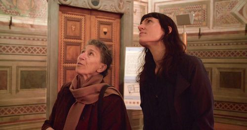Silvia Federici and Astra Taylor in What Is Democracy? (2018)