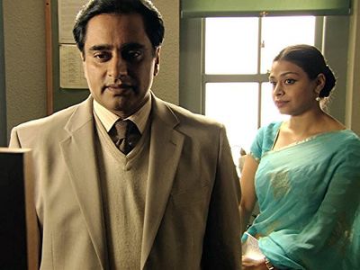 Sanjeev Bhaskar and Ayesha Dharker in The Indian Doctor (2010)