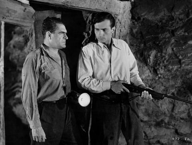 Helmut Dantine and Hans Schumm in Escape in the Desert (1945)