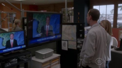 Kent Shocknek (monitors) as Guy Ross, in CBS-TV's NCIS.
