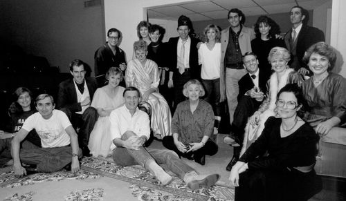 Cast of Light Up The Sky. 1986 Houston production directed by Chris Wilson.