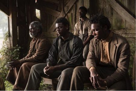 Artrial Clark, Donald Watkins, and Greg Kennedy still from Free State Of Jones
