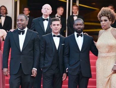 Macy Gray, Lee Daniels, David Oyelowo, and Zac Efron at an event for The Paperboy (2012)