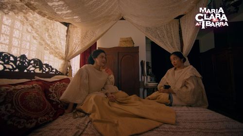 Julie Anne San Jose and Karenina Haniel in Maria Clara and Ibarra (2022)