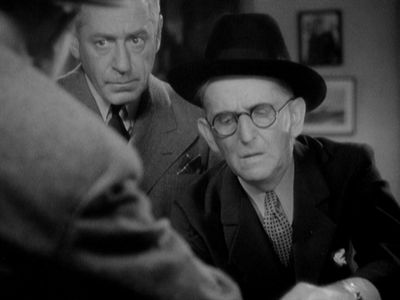 Jimmy Conlin and Henry O'Neill in Calling Philo Vance (1940)
