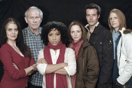 Don McCorkindale, Sarah Paul, Michael Instone, Julia Curle, Katrin Riedel-Kelly, and Angelique Fernandez in Call of the 