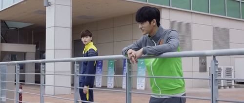 Lee Jong-Suk and Seo In-Guk in No Breathing (2013)