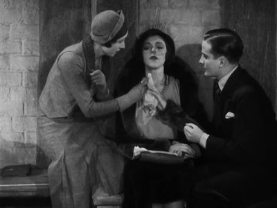 Phyllis Konstam, Jill Esmond, and Frank Lawton in The Skin Game (1931)