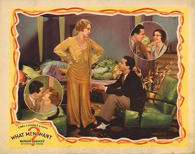 Hallam Cooley, Barbara Kent, Ben Lyon, and Pauline Starke in What Men Want (1930)