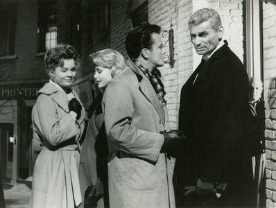 Tuesday Weld, Jeff Chandler, Gunnar Hellström, and Carol Lynley in Return to Peyton Place (1961)