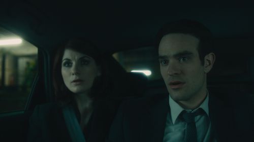 Charlie Cox and Jodie Whittaker in Hello Carter (2013)