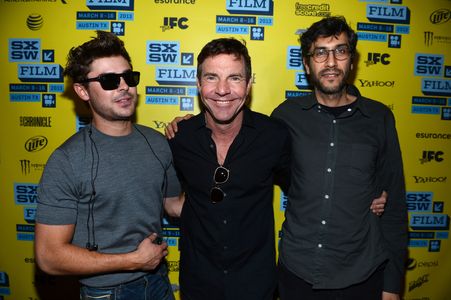 Dennis Quaid, Ramin Bahrani, and Zac Efron at an event for At Any Price (2012)