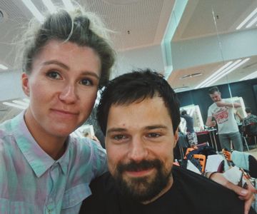 Oxana Koluzova and Danila Kozlovskiy in Trener (2018)