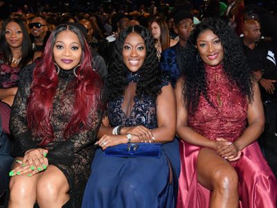 Tamara Johnson, Cheryl Gamble, and LeAnne Lyons at an event for Soul Train Awards 2017 (2017)