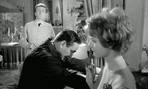 Claude Rich, Sabine Sinjen, and Lino Ventura in Crooks in Clover (1963)