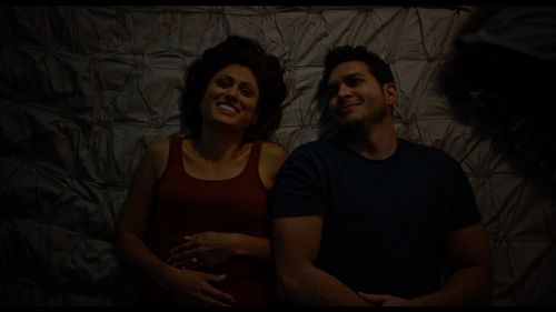 Pilar Holland and Jeremy A. Lopez in Like Nothing Happened