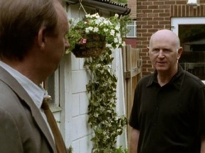 Peter Davison and Ken Drury in The Last Detective (2003)