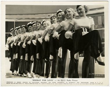 Lucille Ball, Bonnie Bannon, Diane Cook, June Glory, Mae Madison, Barbara Pepper, and Beatrice Hagen in Hooray for Love 