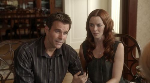 Cameron Mathison and Annie Wersching in The Surrogate (2013)