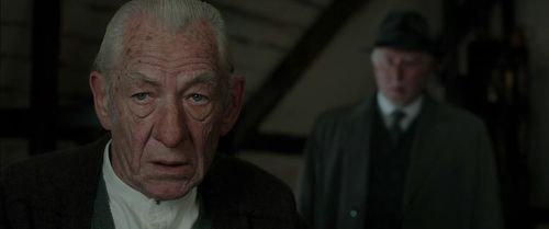 Ian McKellen and Phil Davis in Mr. Holmes (2015)