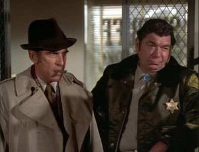 Claude Akins and J.D. Cannon in McCloud (1970)