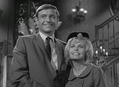 Peter Brooks and Cynthia Pepper in The Addams Family (1964)