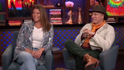 Gail Simmons and Tom Colicchio in Watch What Happens Live with Andy Cohen: Gail Simmons & Tom Colicchio (2023)