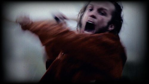 A still from the film 'Just the Vampire Hunter,' Dustin's directorial debut.