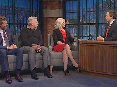 Josh Meyers, Seth Meyers, Larry Meyers, and Hilary Meyers in Late Night with Seth Meyers (2014)