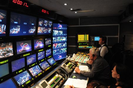 Live production switch of 20 high definition cameras, utilizing AMV's Titan HD Mobile, including 12 Iconix cameras hidde